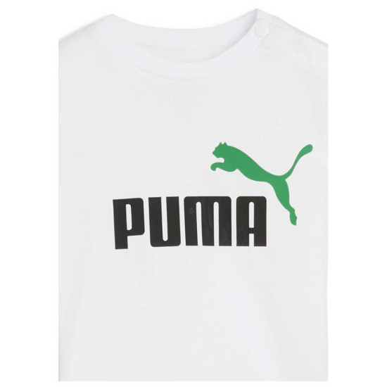 Puma Βρεφικό σετ Minicats Essentials Tee and Shorts Set